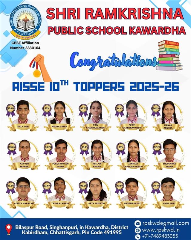 Shri Ramkrishna Public School kawardha 